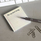 Bad Betty Greeting Co. - Per My Last Sticky - Funny Sarcastic Sticky Note Pad