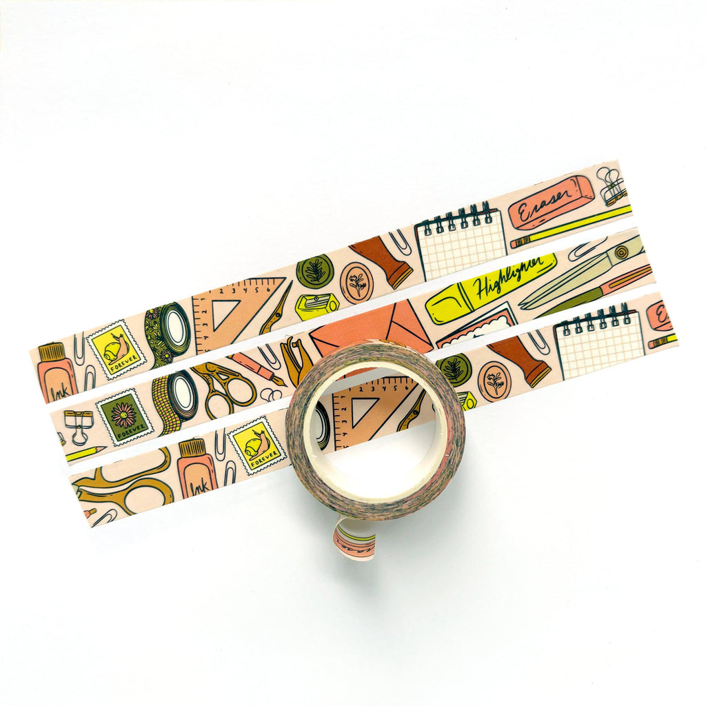 Boss Dotty Paper Co. - Stationery Pattern Washi Tape