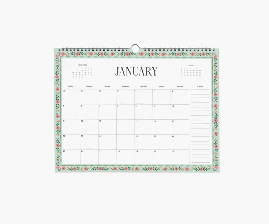 Rifle Paper Co. - 2026 Wildwood Appointment Calendar
