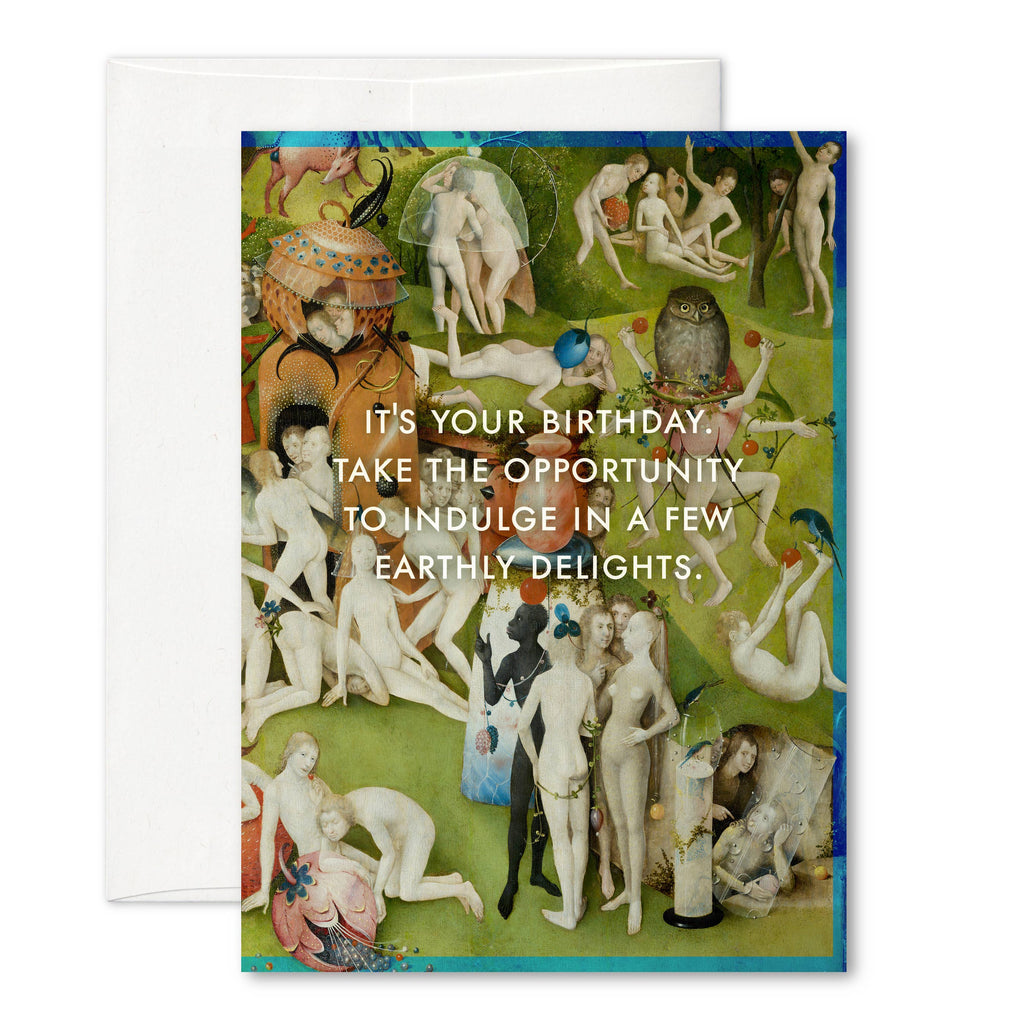 Pictrix Design - "Earthly delights" A6 birthday card