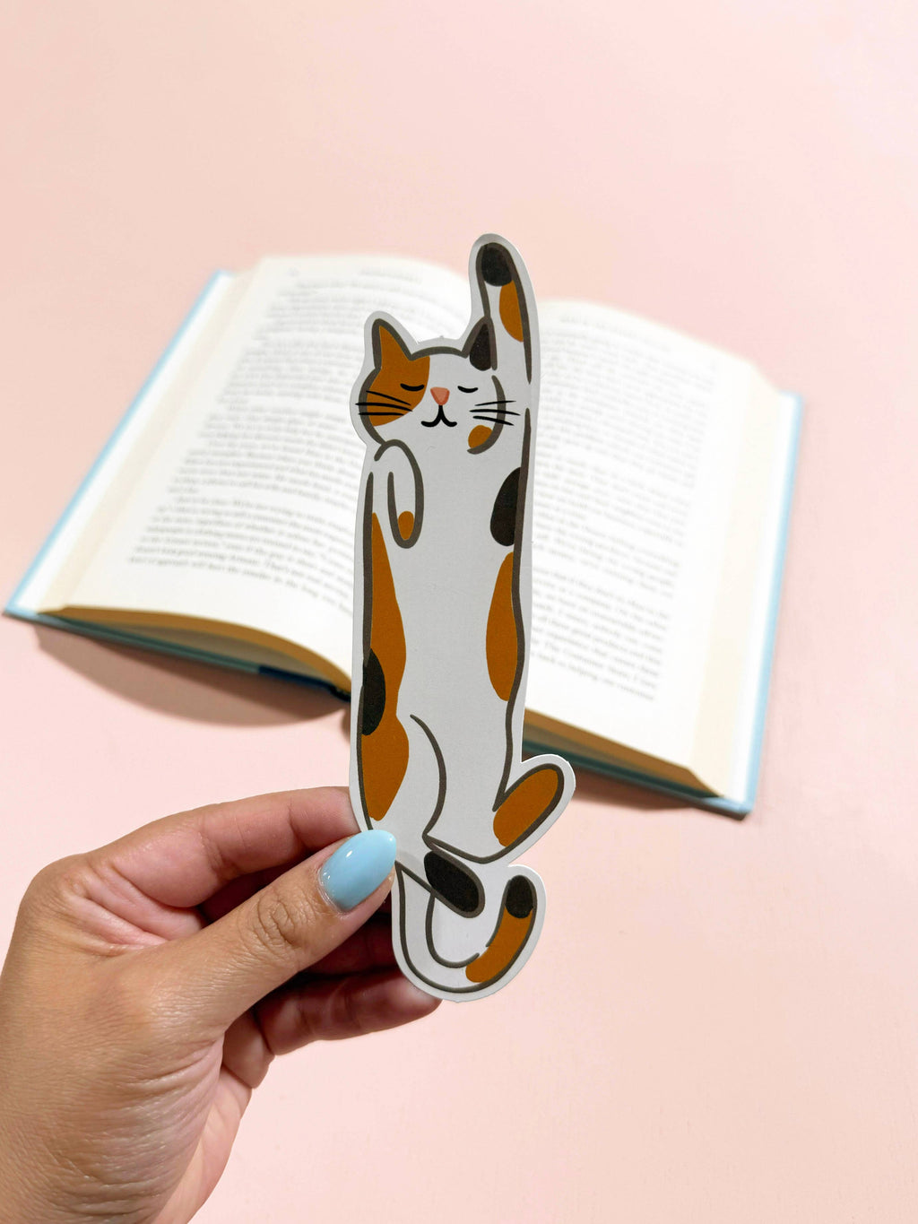 Bloomwolf Studio - Calico Cat Die Cut Bookmark