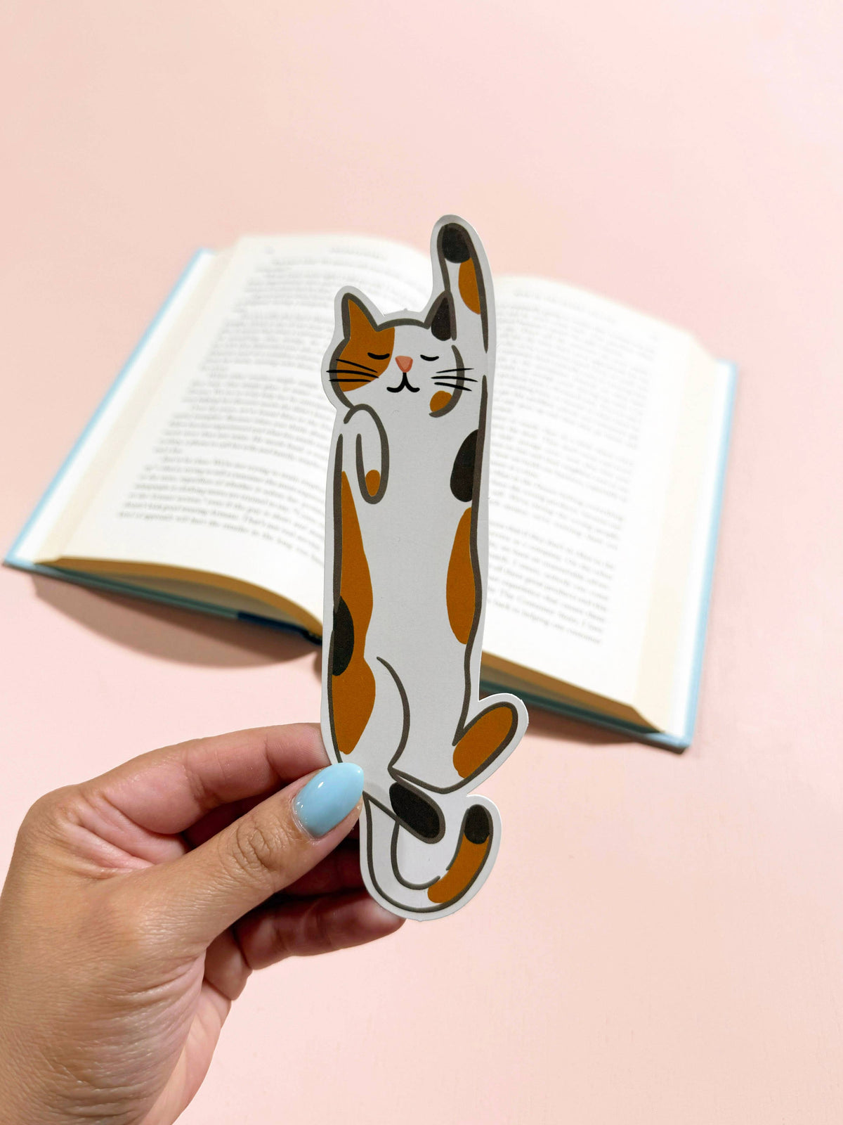 Bloomwolf Studio - Calico Cat Die Cut Bookmark