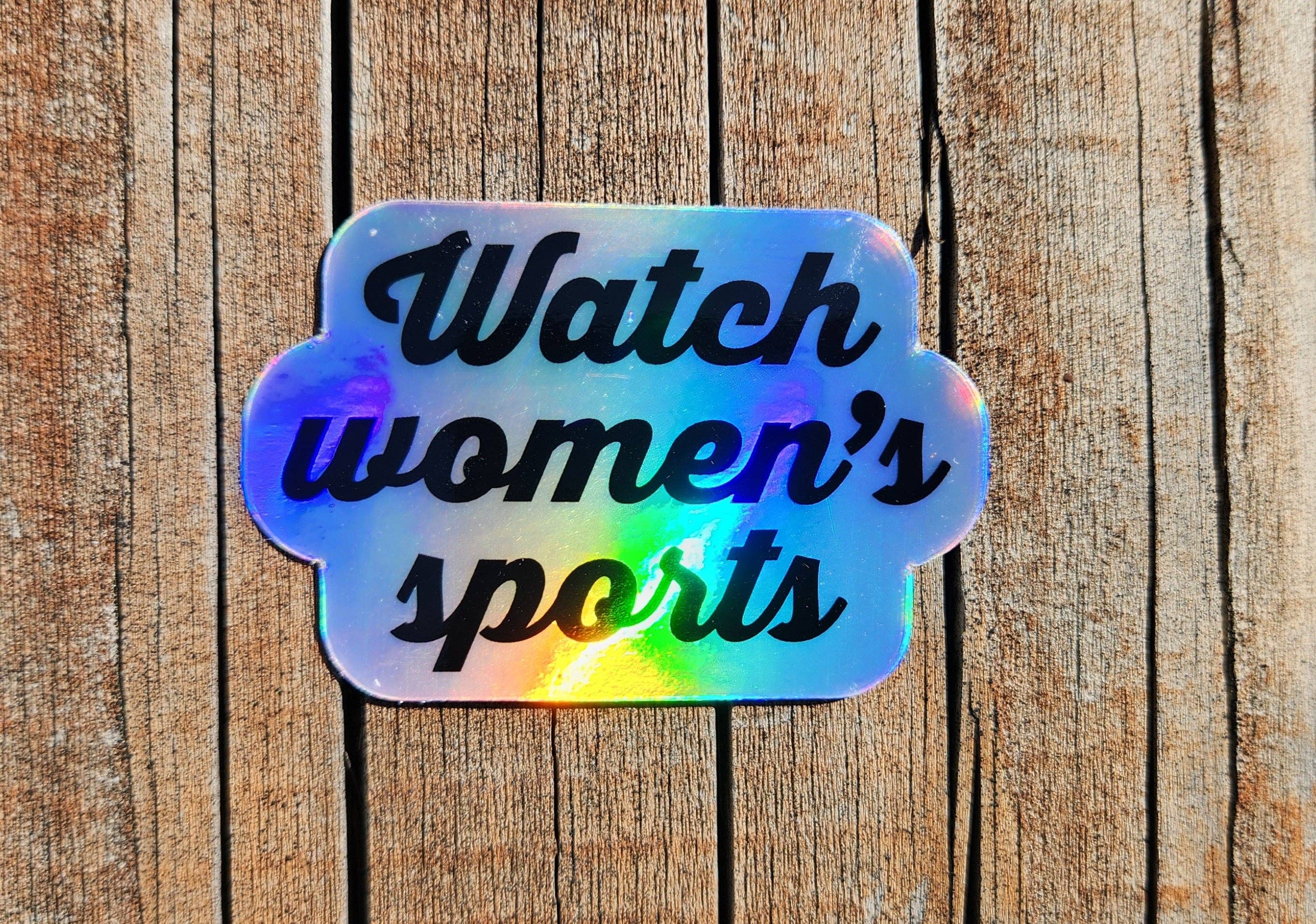 Discovery Stickers - Women's Sports Sticker