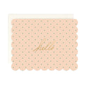Amy Heitman - Hello Diamond Dot Greeting Card