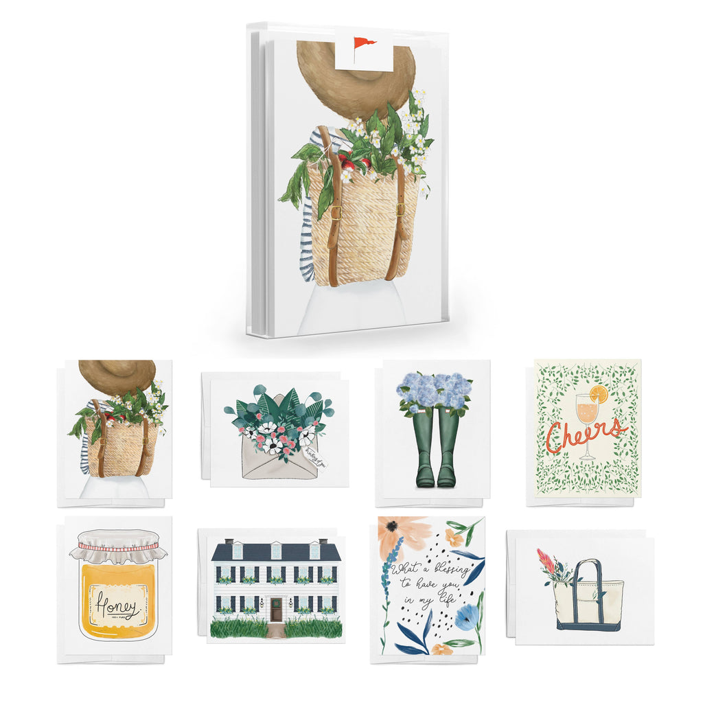 Ramus & Co. - Garden Set of 8 Cards
