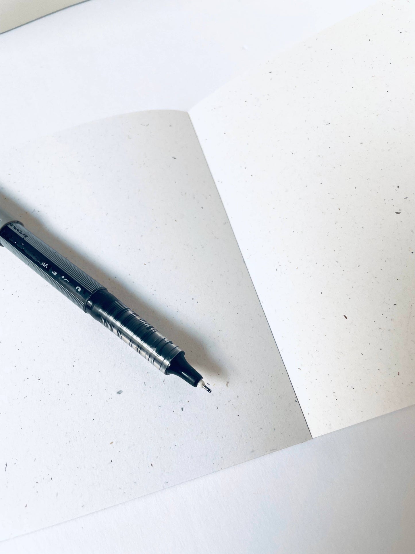 Atelier By Cat - Mini Recycled Coffee Confetti Notebook Eco-Friendly Book: Blank