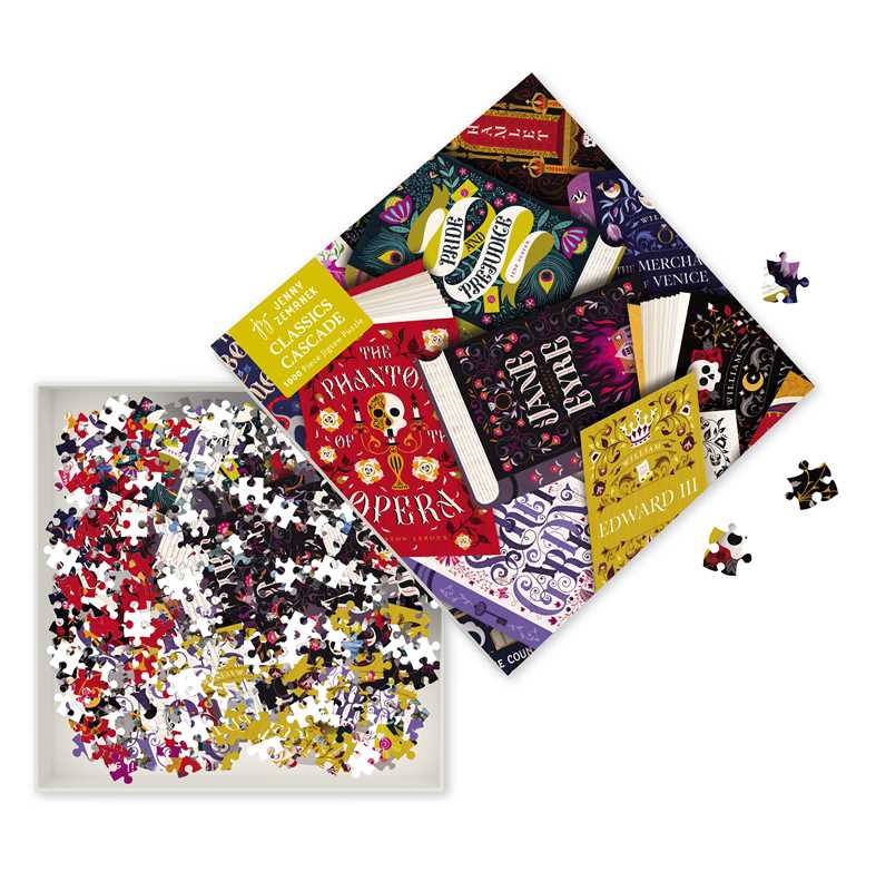 Simon & Schuster - Adult Jigsaw Puzzle: Jenny Zemanek: Classics Cascade