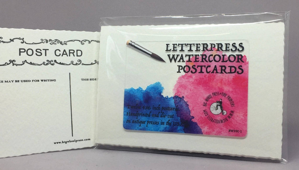 Big Wheel Press - Watercolor Post Cards