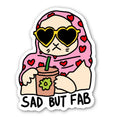 inviting affairs paperie - Sad But Fab Cat Sticker