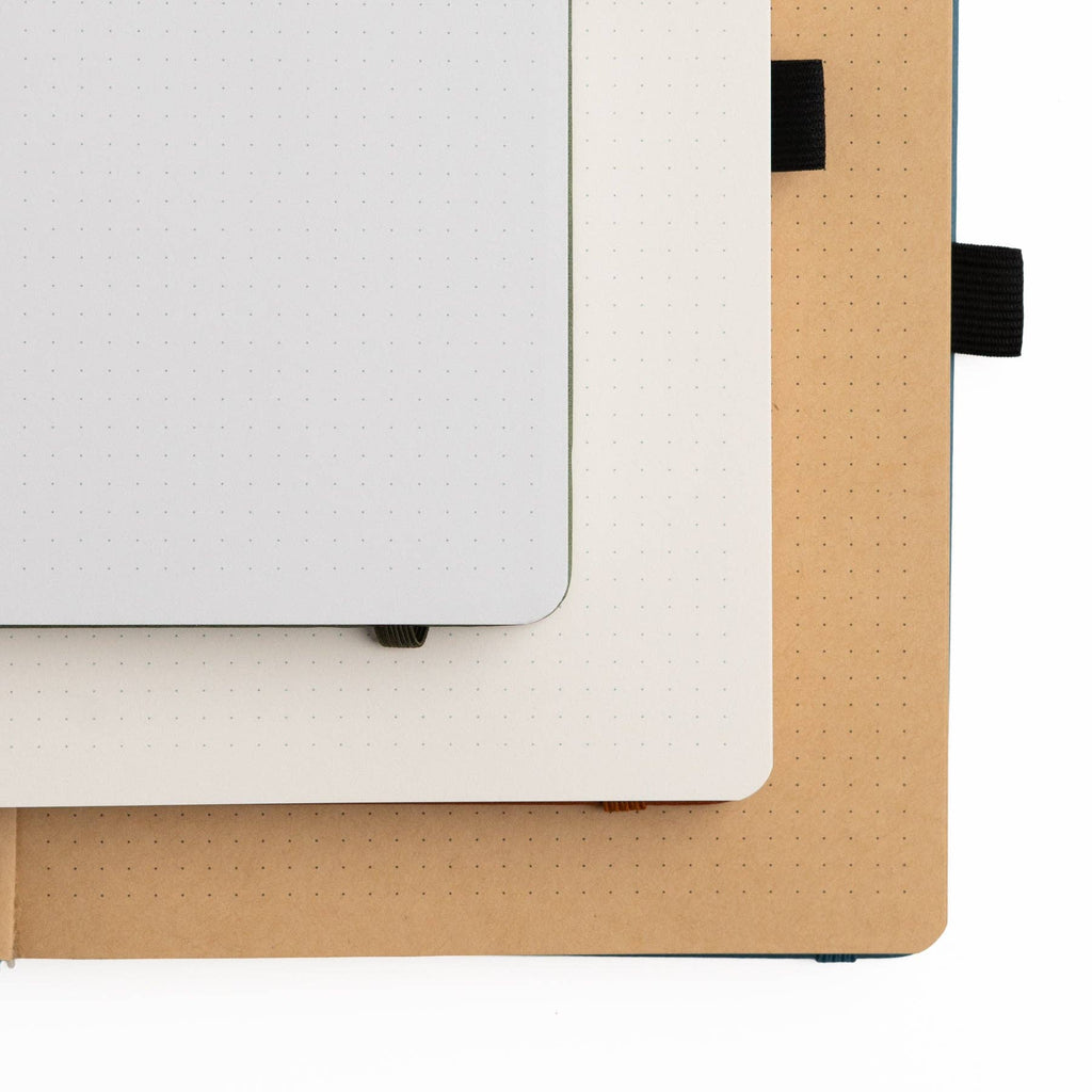 Archer and Olive - Storybook in Navy | Books: Ivory Dot Grid / B5