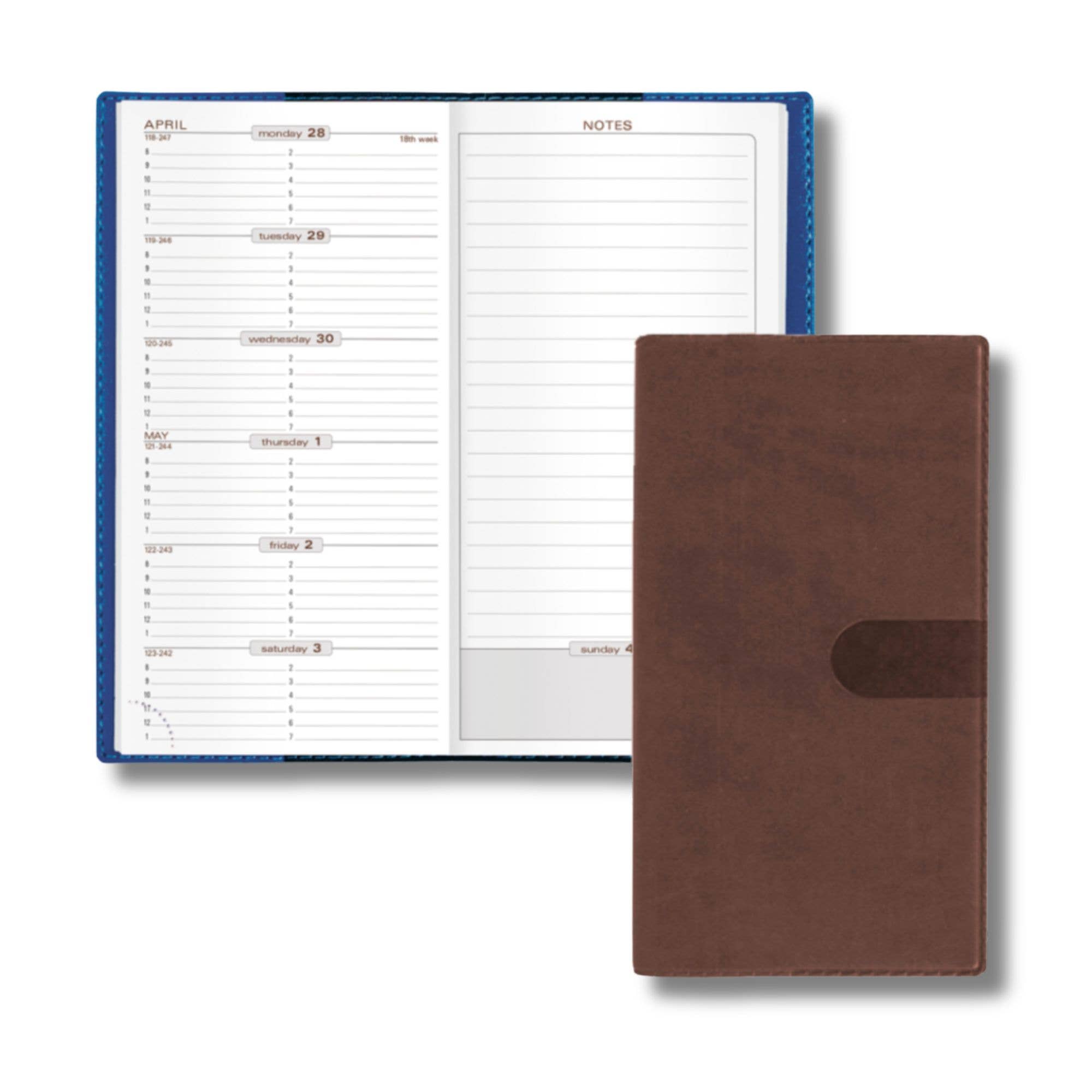 Exacompta 2026 Pocket Planner - "Space 17" : Texas Blue