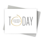 Fine Moments - Today We Celebrate The Best Decision – Anniversary Card