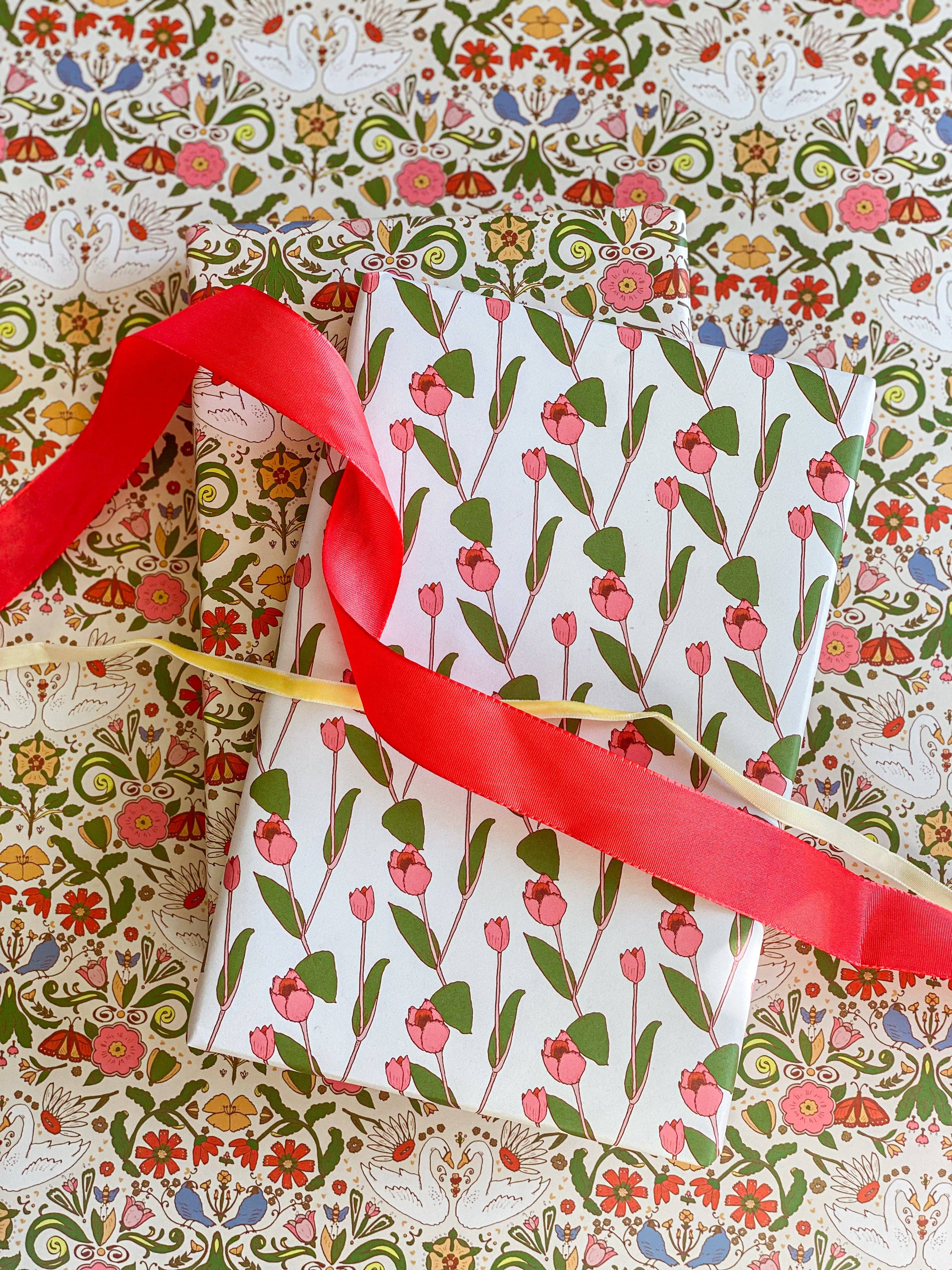 re:mused studio - Cambrifornia Gift Wrap Sheet – Double Sided