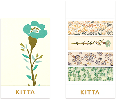 KING JIM - Kitta Portable Washi Decorative Tape- Cute Index seal: Frame 2