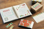HITOTOKI by KING JIM - KITTA Portable Washi Decorative Tape: -Craft- Vegetables
