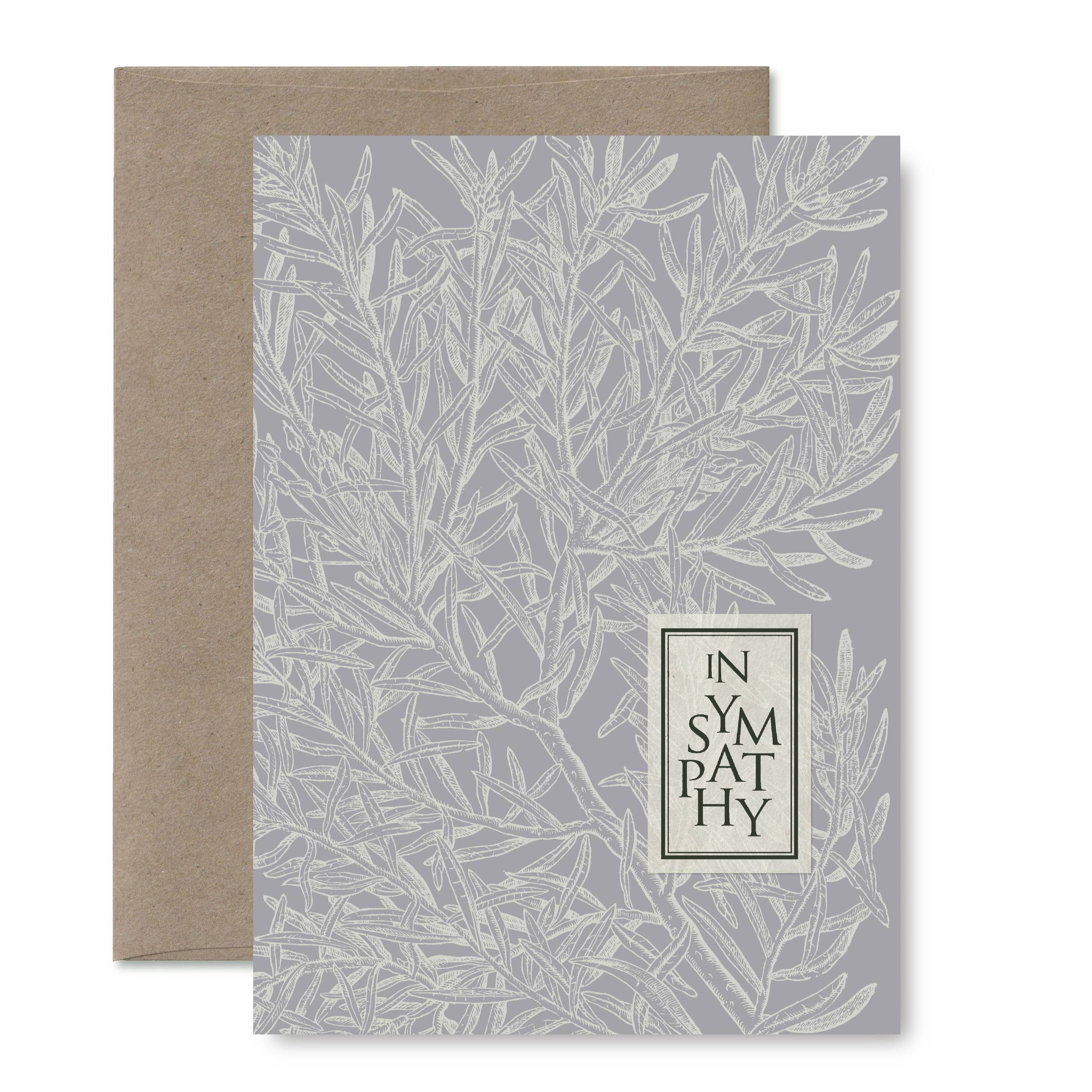 Pictrix Design - "Wild rosemary" A6 sympathy card 