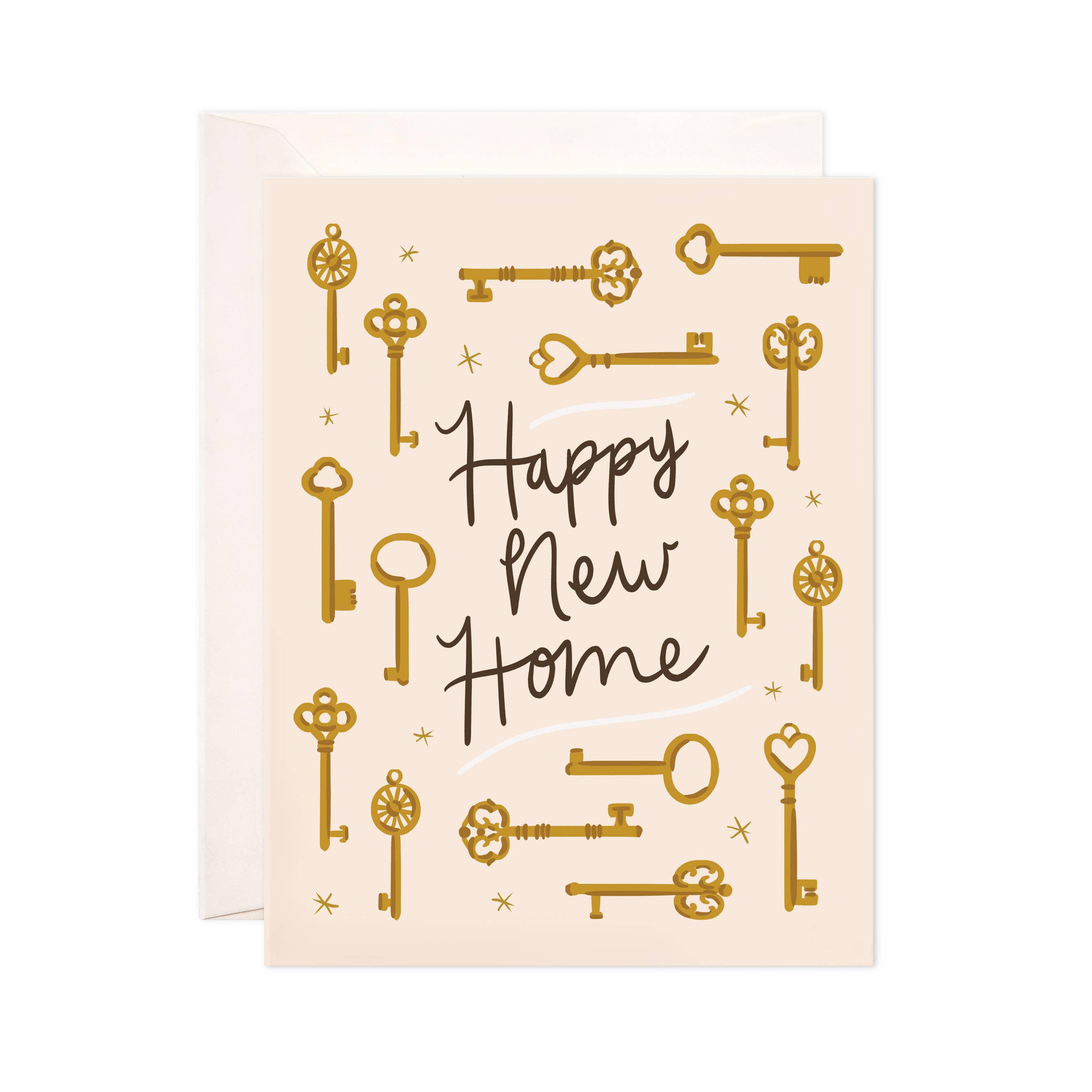 Bloomwolf Studio - New Home Keys Greeting Card