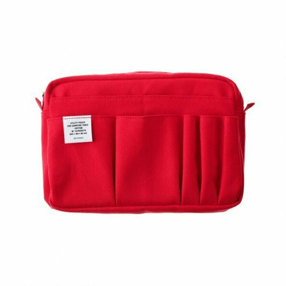 Delfonics, Inner Carrying Case, Medium, Red