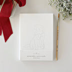 emily lex studio - Festive friends paintable notecard