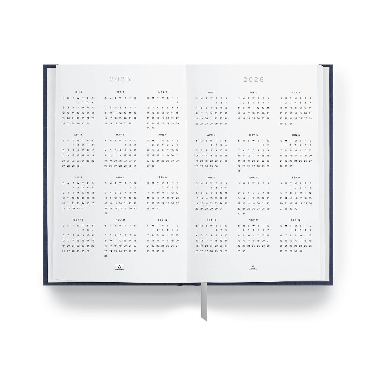Appointed - 25-26 Daily Planner : Oxford Blue
