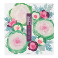 Midori Letter Pad 004 Flowering Kale Wreath