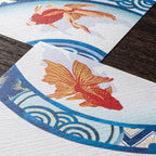 MIDORI Letter Pad 029 Silk-Printing Goldfish S2