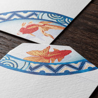 MIDORI Envelope 030 Silk-Printing Goldfish S2
