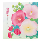 Midori Letter Pad 031 Silk-Printing Confederate Rose