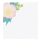 Midori Letter Pad 031 Silk-Printing Confederate Rose