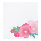 Midori Letter Pad 031 Silk-Printing Confederate Rose