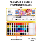 Grabie - Grabie All-In-One Premium Watercolor Set of 50