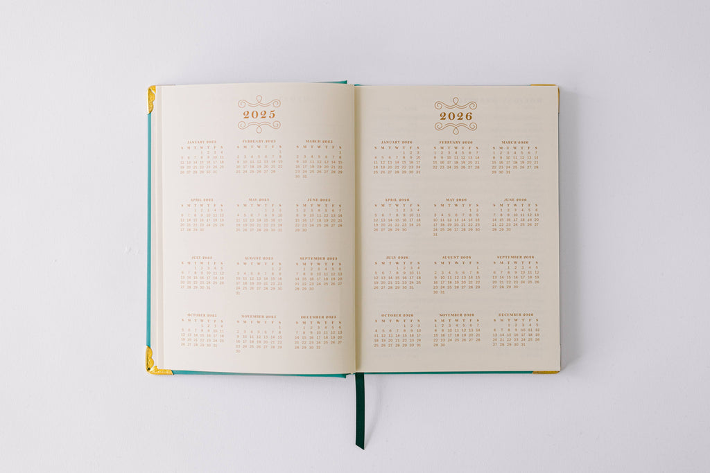 Good Juju Ink - 2026 Painted Frame 17-Month Medium Bound Planner