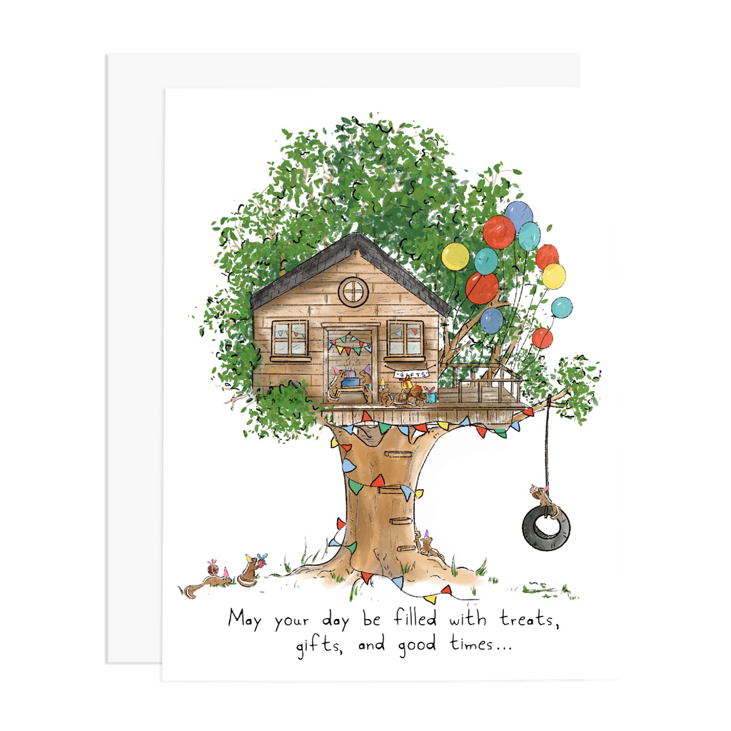 Ramus & Co. - Tree House Party Greeting Card
