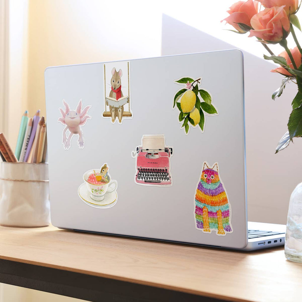 Felix Doolittle - Retro Typewriter - Vinyl Stickers