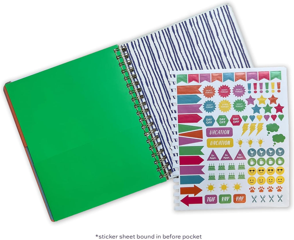 ‎High Note, 2026 Planner, Fresh & Colorful, 17-Month Weekly & Monthly Hardcover Planner