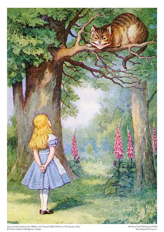 Simon & Schuster - Adult Sustainable Jigsaw Puzzle Alice and the Cheshire Cat