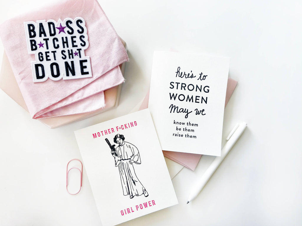 Steel Petal Press - Strong Women Die-Cut Sticker