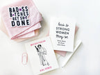 Steel Petal Press - Strong Women Die-Cut Sticker