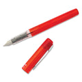 Platinum Prefounte Fountain Pen -  Vermillion Orange,  Medium