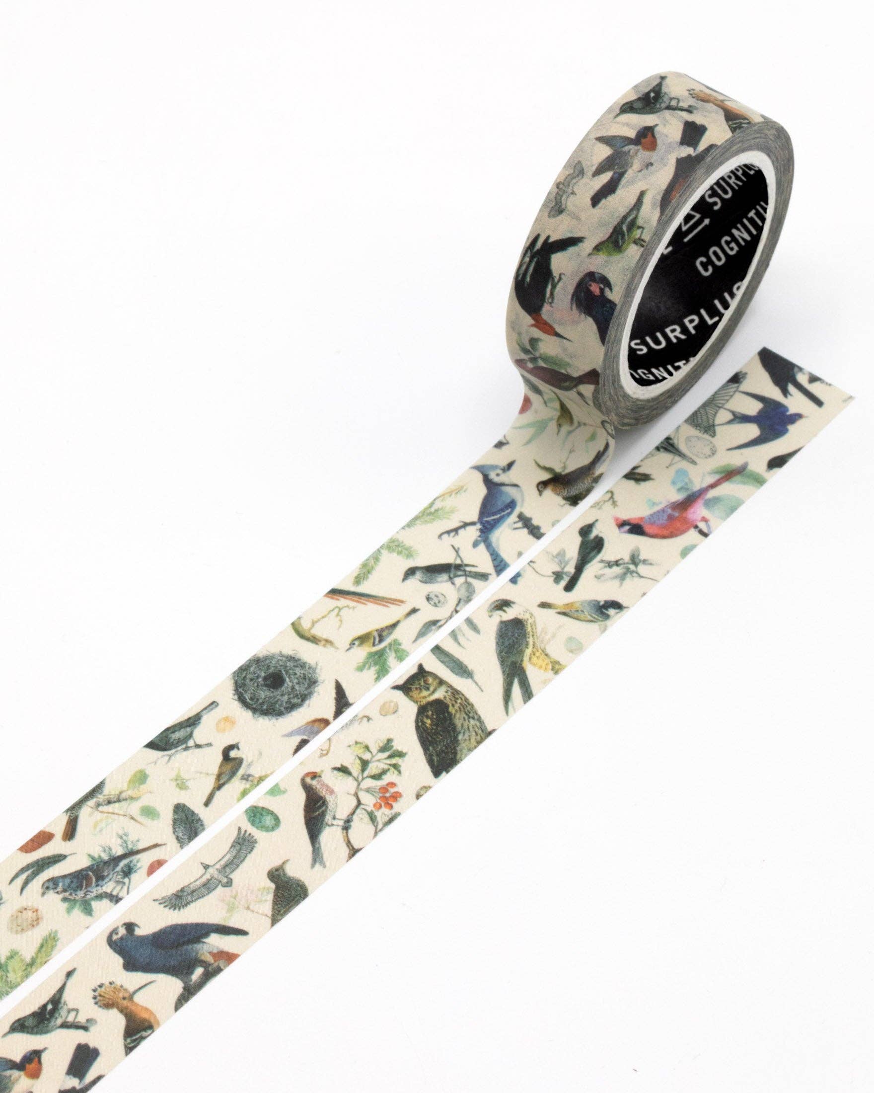 Cognitive Surplus - Ornithology: Birds Washi Tape