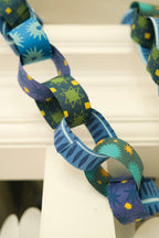 East End Press - BLUE & YELLOW PAPER CHAIN KIT