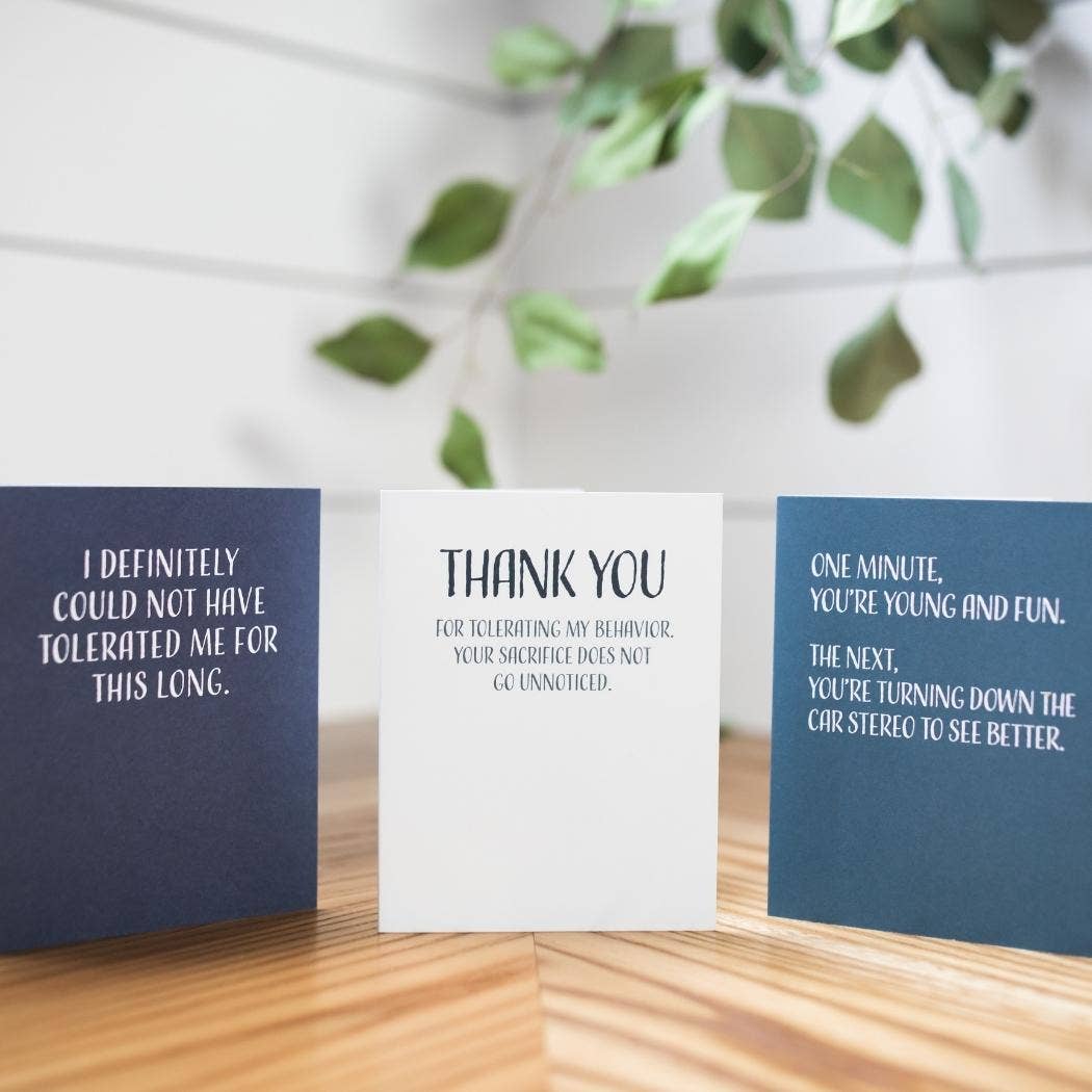 Modern Wit - Congratulations Card, Please do not leave me alone with these people