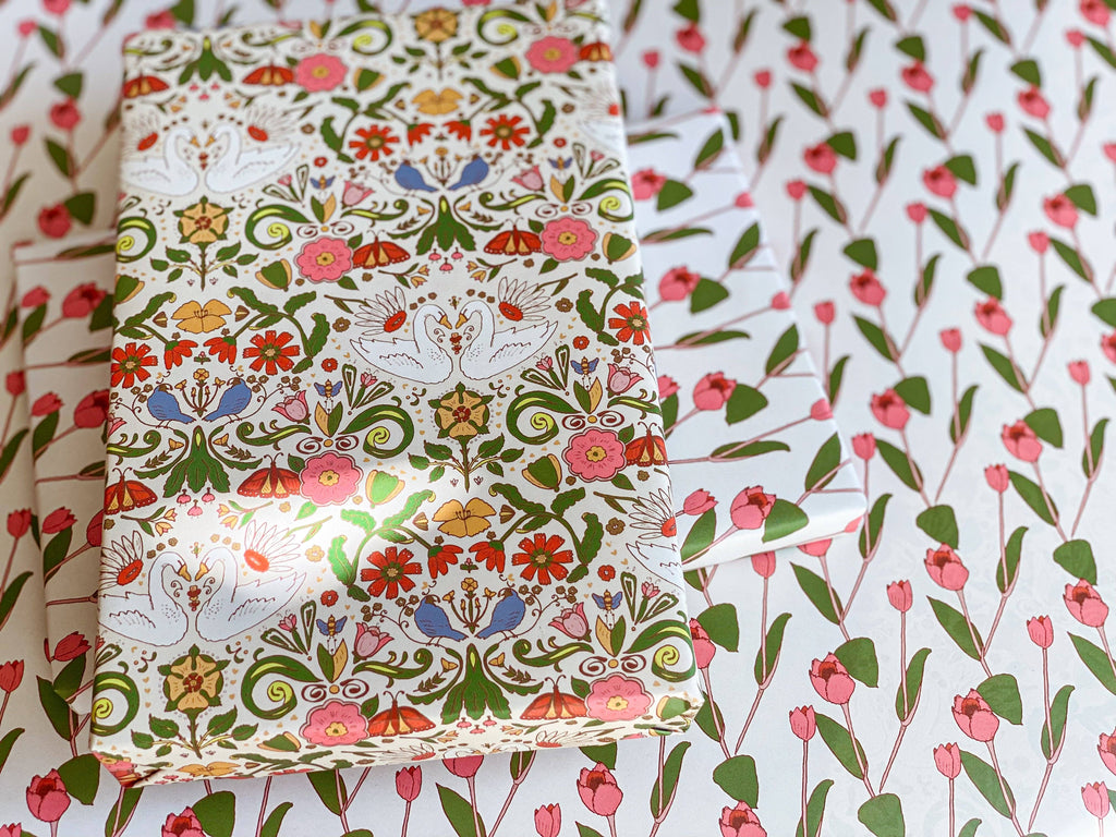 re:mused studio - Cambrifornia Gift Wrap Sheet – Double Sided