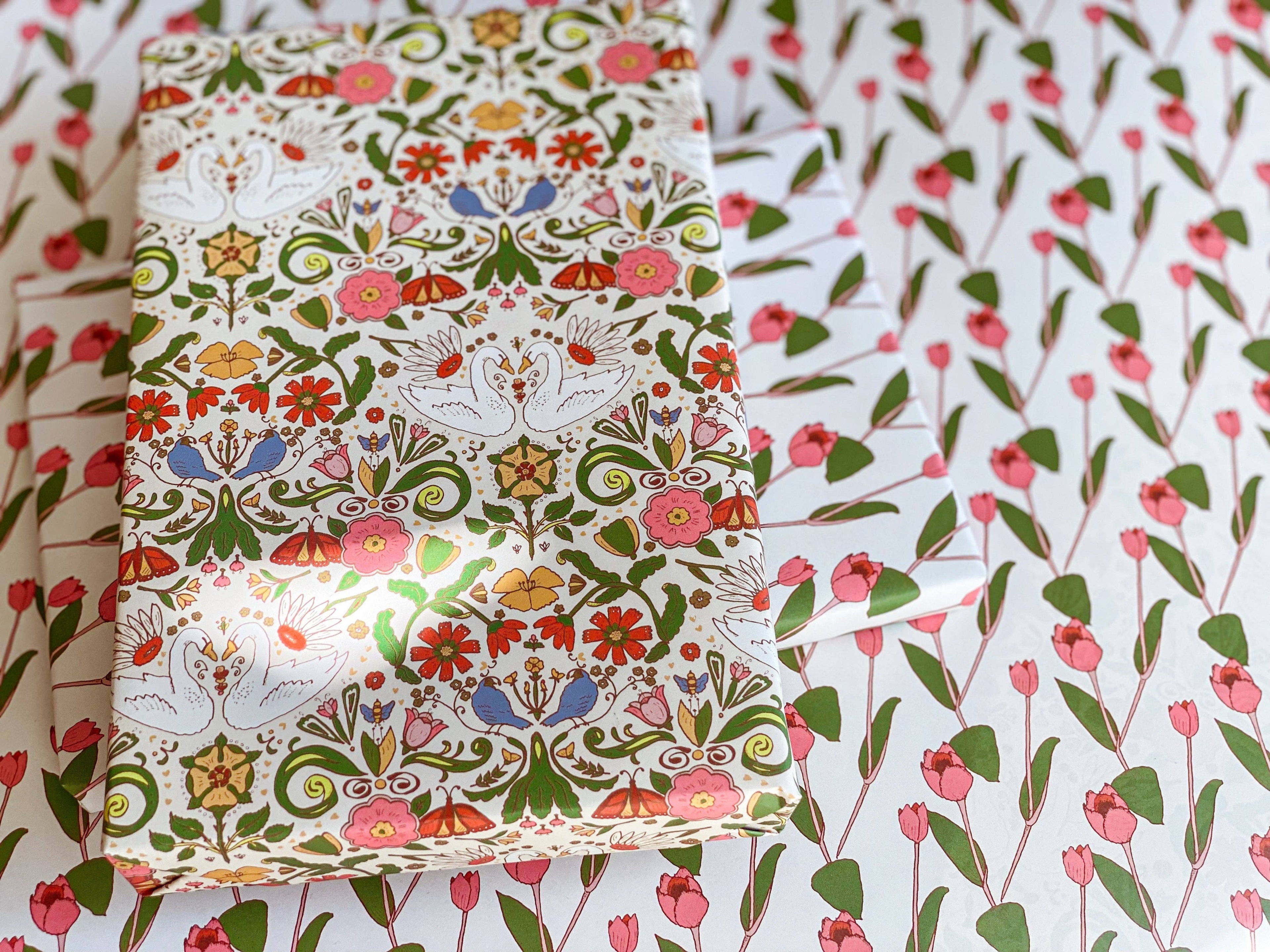 re:mused studio - Cambrifornia Gift Wrap Sheet – Double Sided