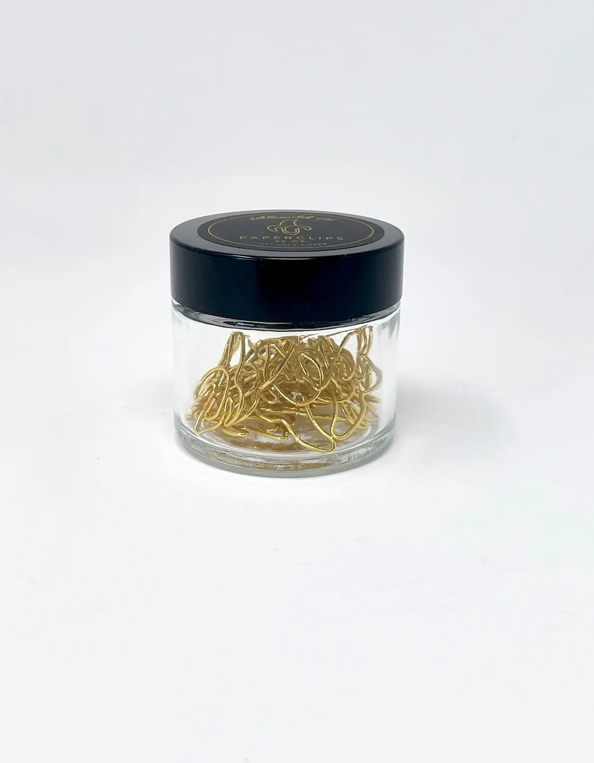 Idlewild Co. - Gold Plated Paper Clips (Jar of 25) | Banana