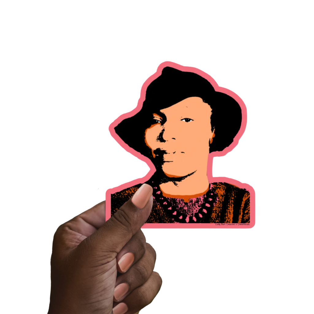 CheerNotes Greeting Cards & Stationery - Zora Neale Hurston Stickers | Black Literary Icon | Bookish