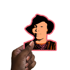 CheerNotes Greeting Cards & Stationery - Zora Neale Hurston Stickers | Black Literary Icon | Bookish