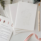 emily lex studio - Classic christmas paintable notecard