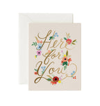 Rifle Paper Co. - Floral Here For You Card