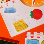 Mel Andrel - Bite Sized Mini Sticky Tabs: Grocery Trip